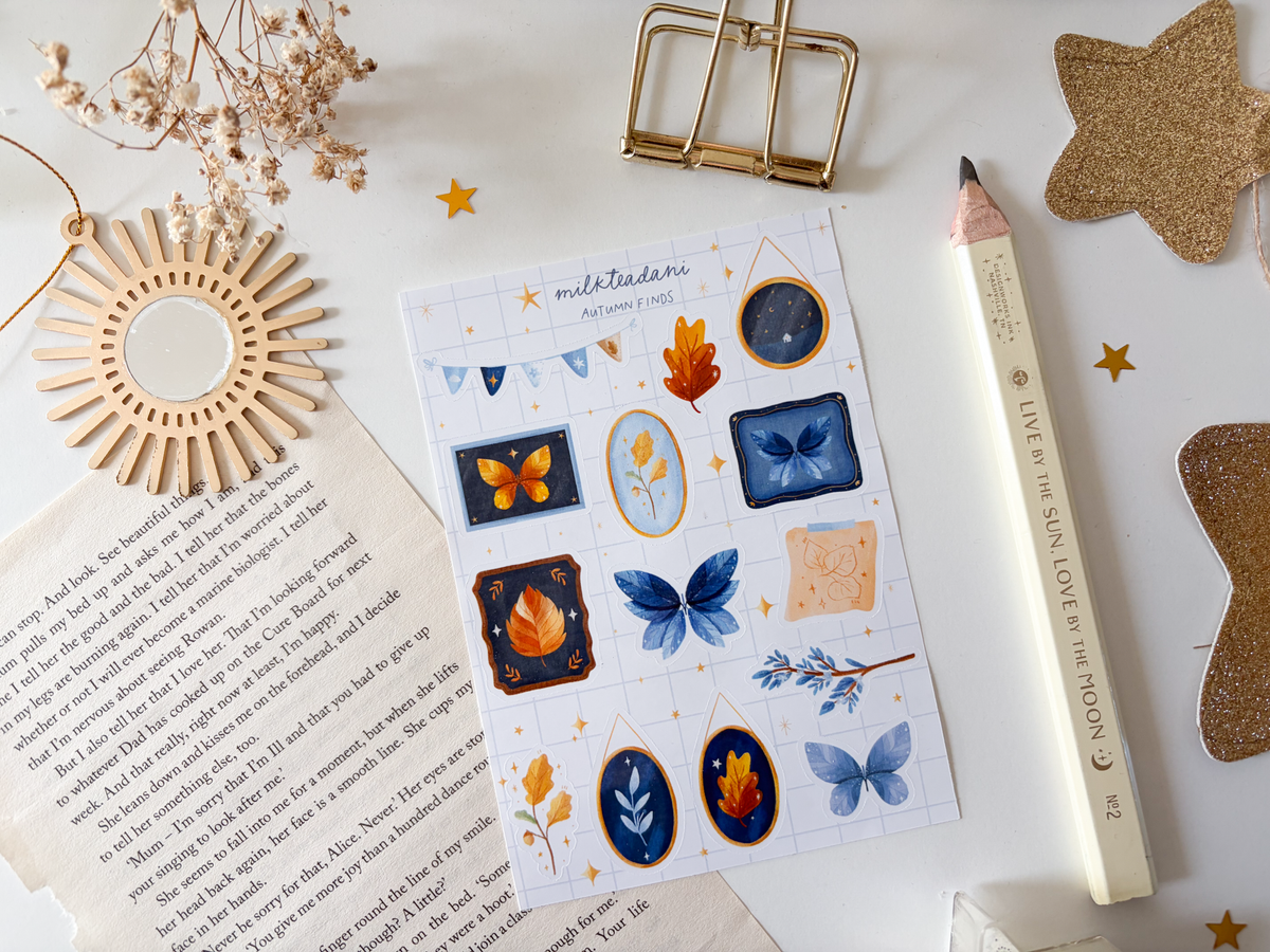 Sticker Sheet - Autumn Finds