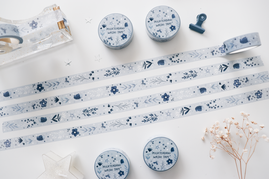 Washi Tape - 15MM Butterfly and Florals Vertical