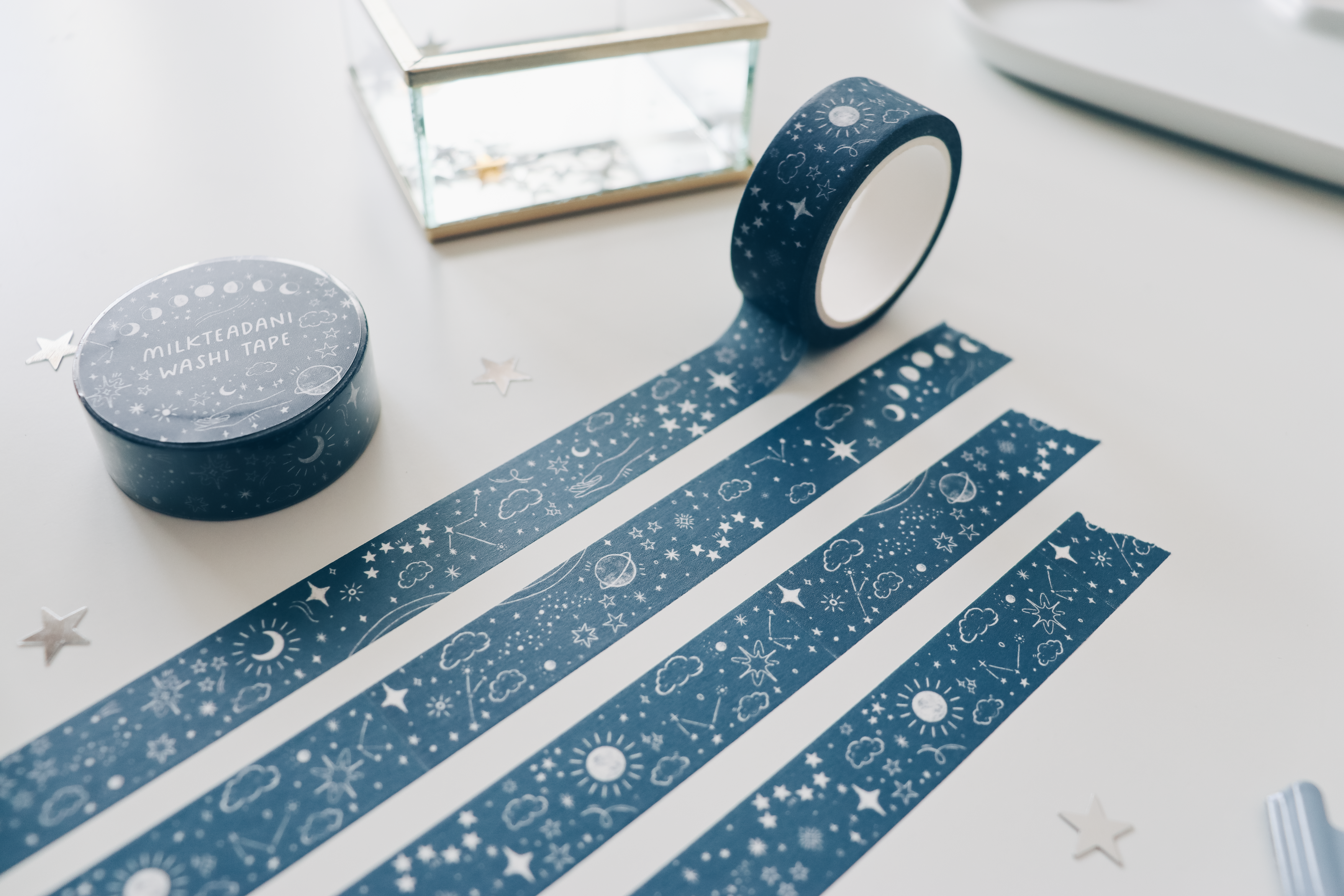 Washi Tape - 15MM Universe Pattern Dark