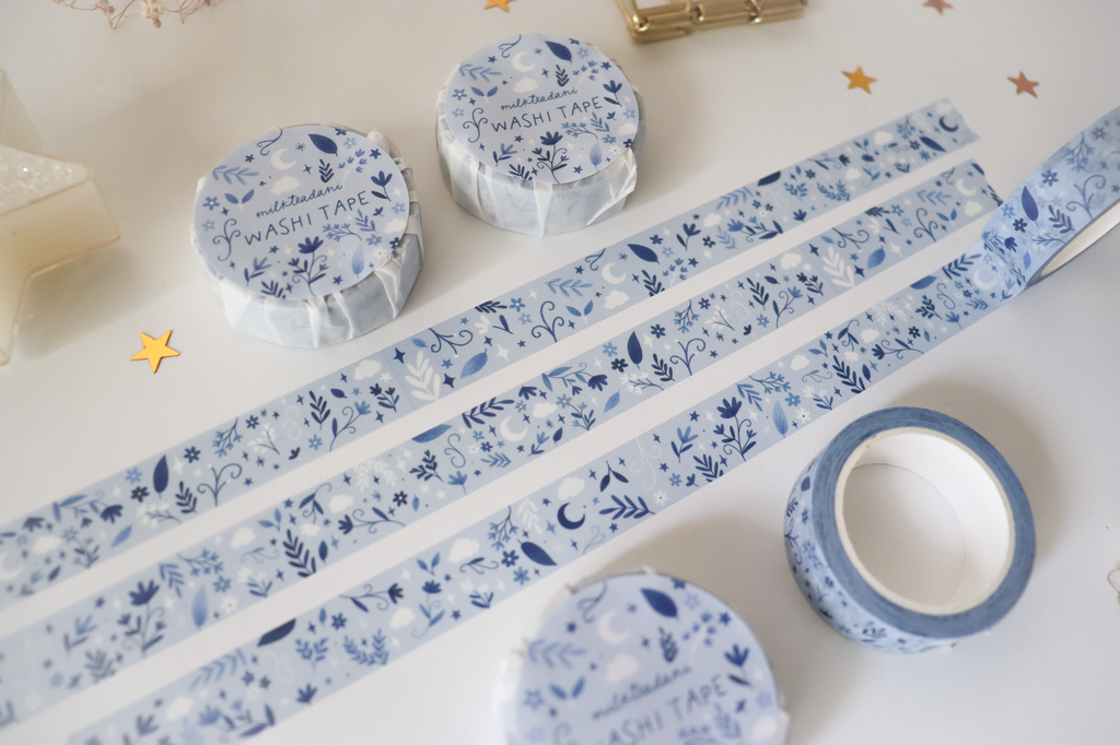 Washi Tape - 15MM Light Florals