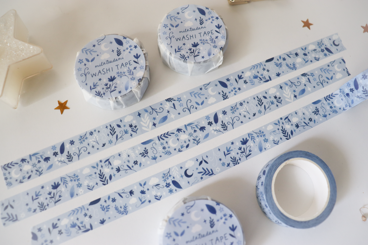 Washi Tape - 15MM Light Florals