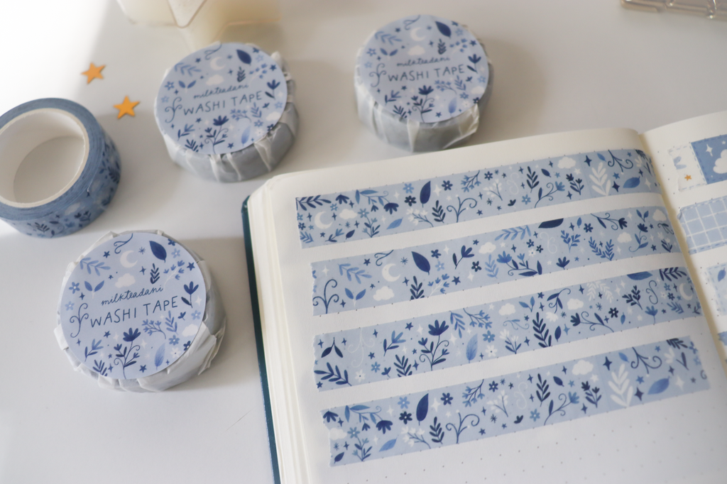 Washi Tape - 15MM Light Florals