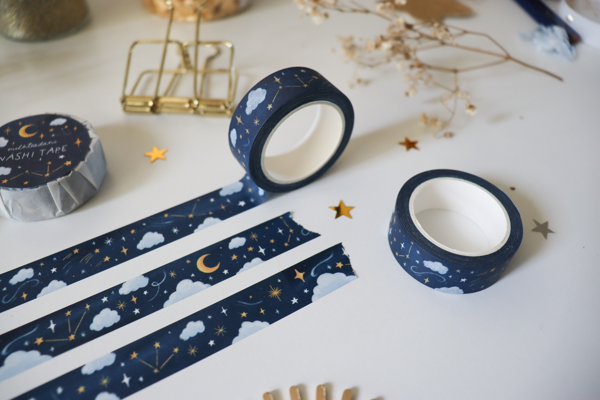 Washi Tape - 15MM Night Sky