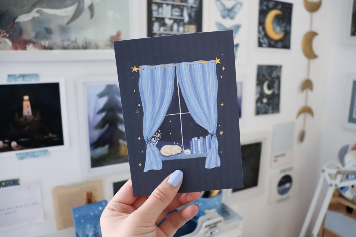 Postcard - Magical Window