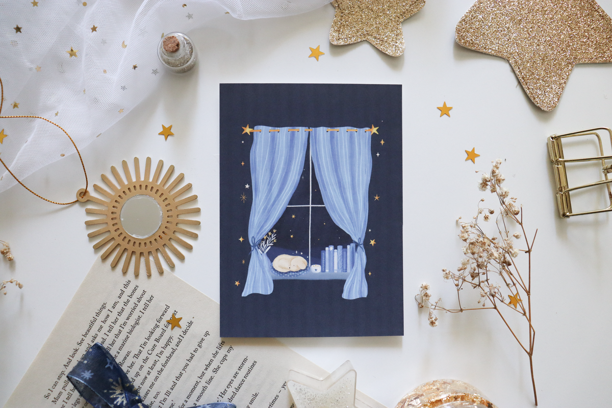 Postcard - Magical Window