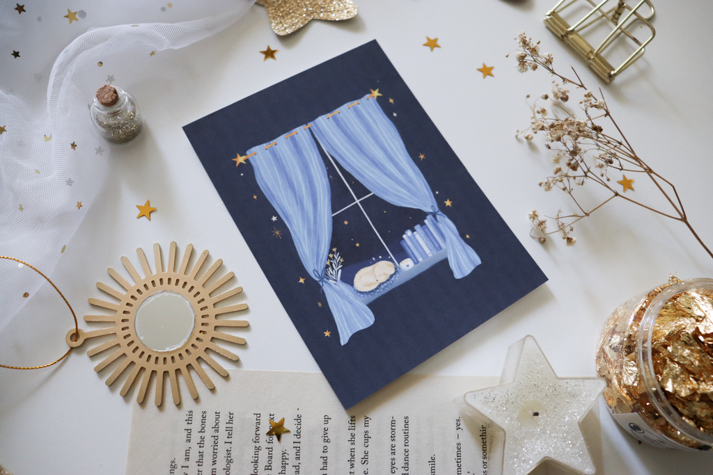 Postcard - Magical Window