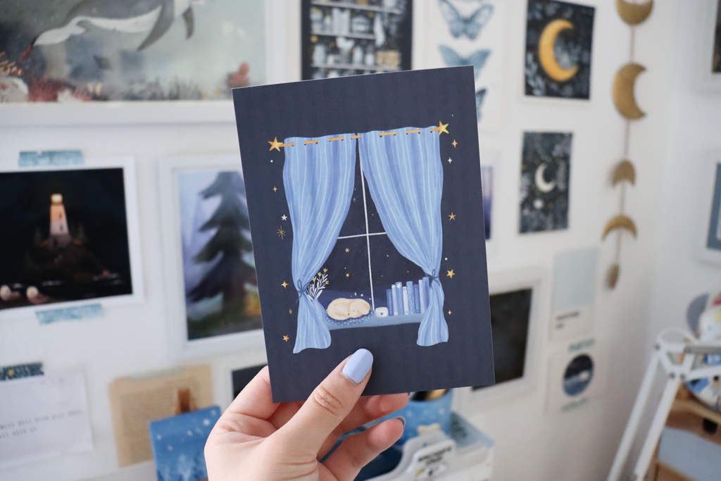 Postcard - Magical Window