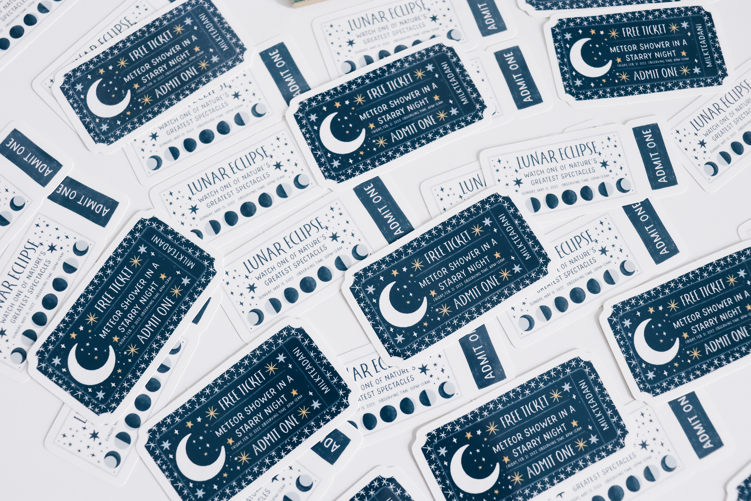 Sticker - Celestial Tickets (Set of 2 Stickers)