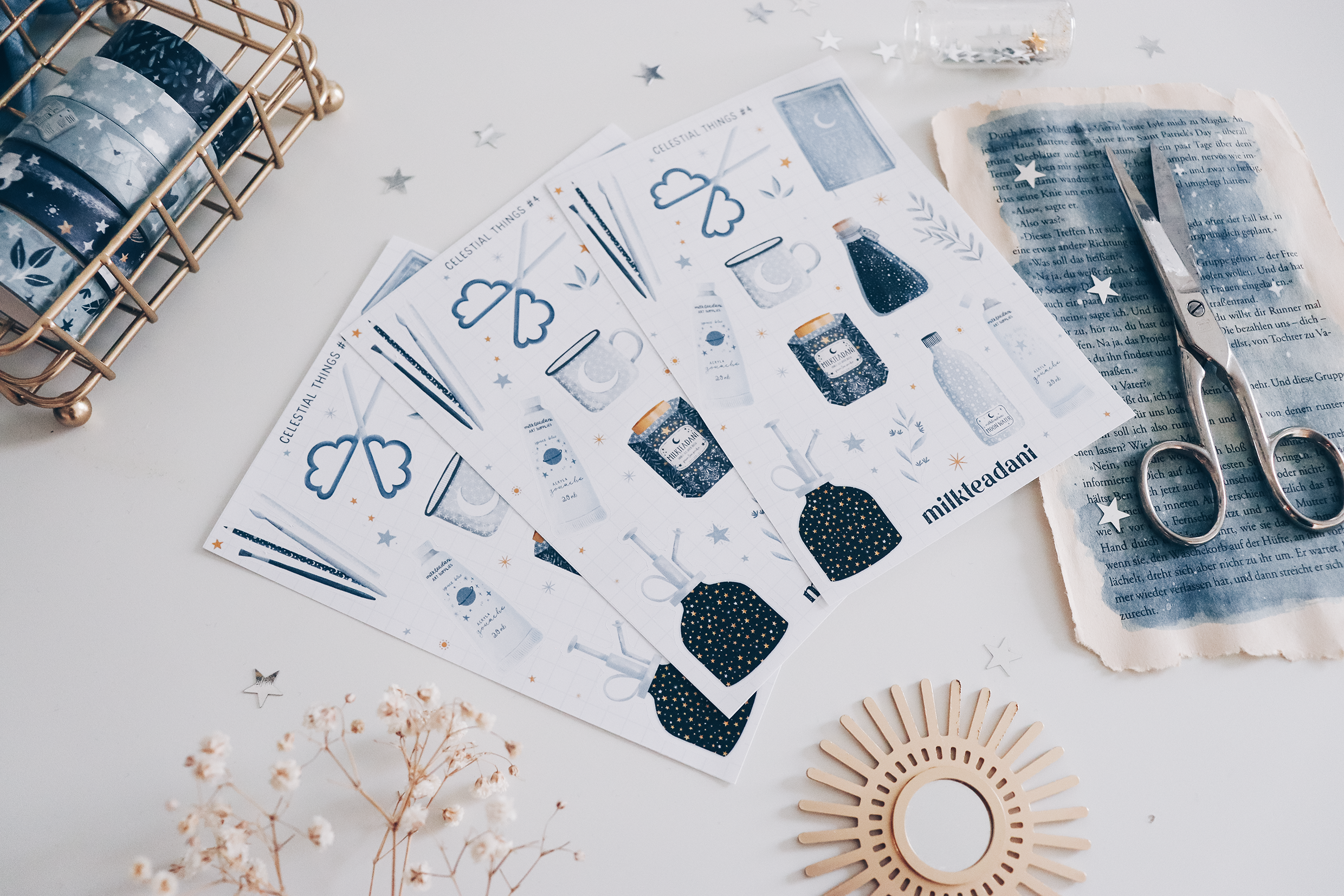 Sticker Sheet - Celestial Things #4