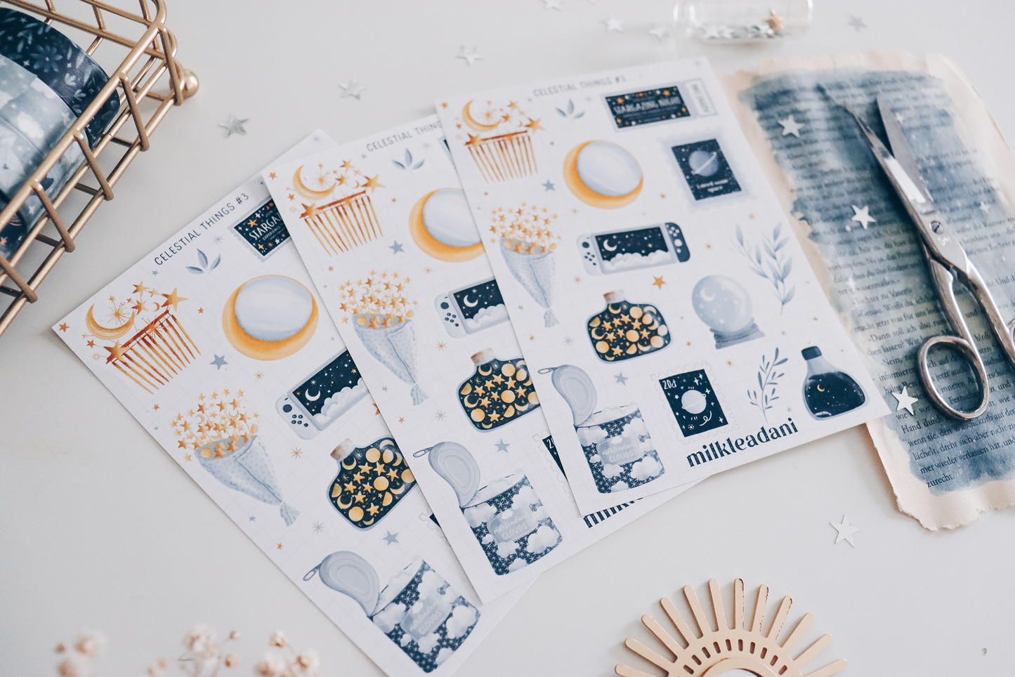Sticker Sheet - Celestial Things #3