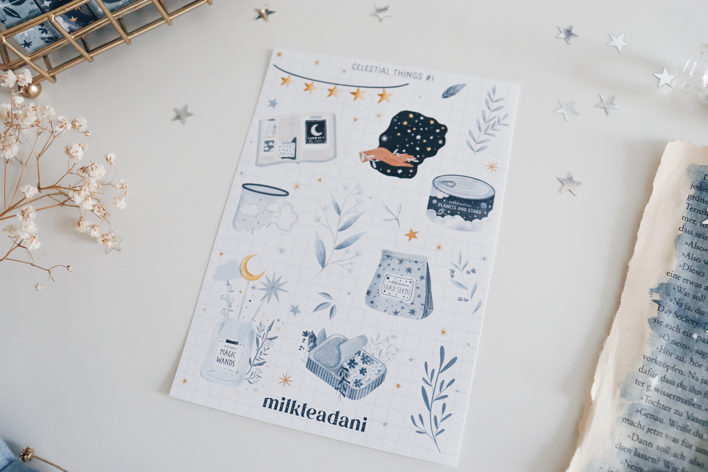 Sticker Sheet - Celestial Things #1