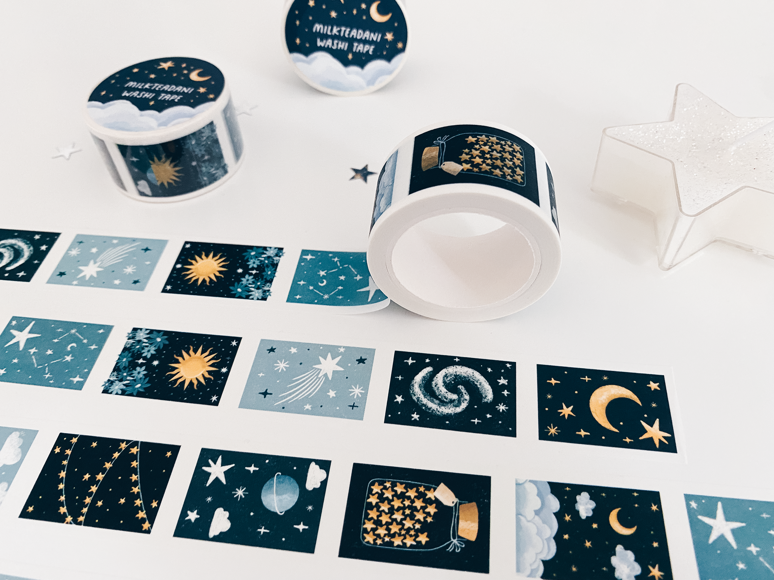 Washi Tape - 25MM Celestial Illustrations