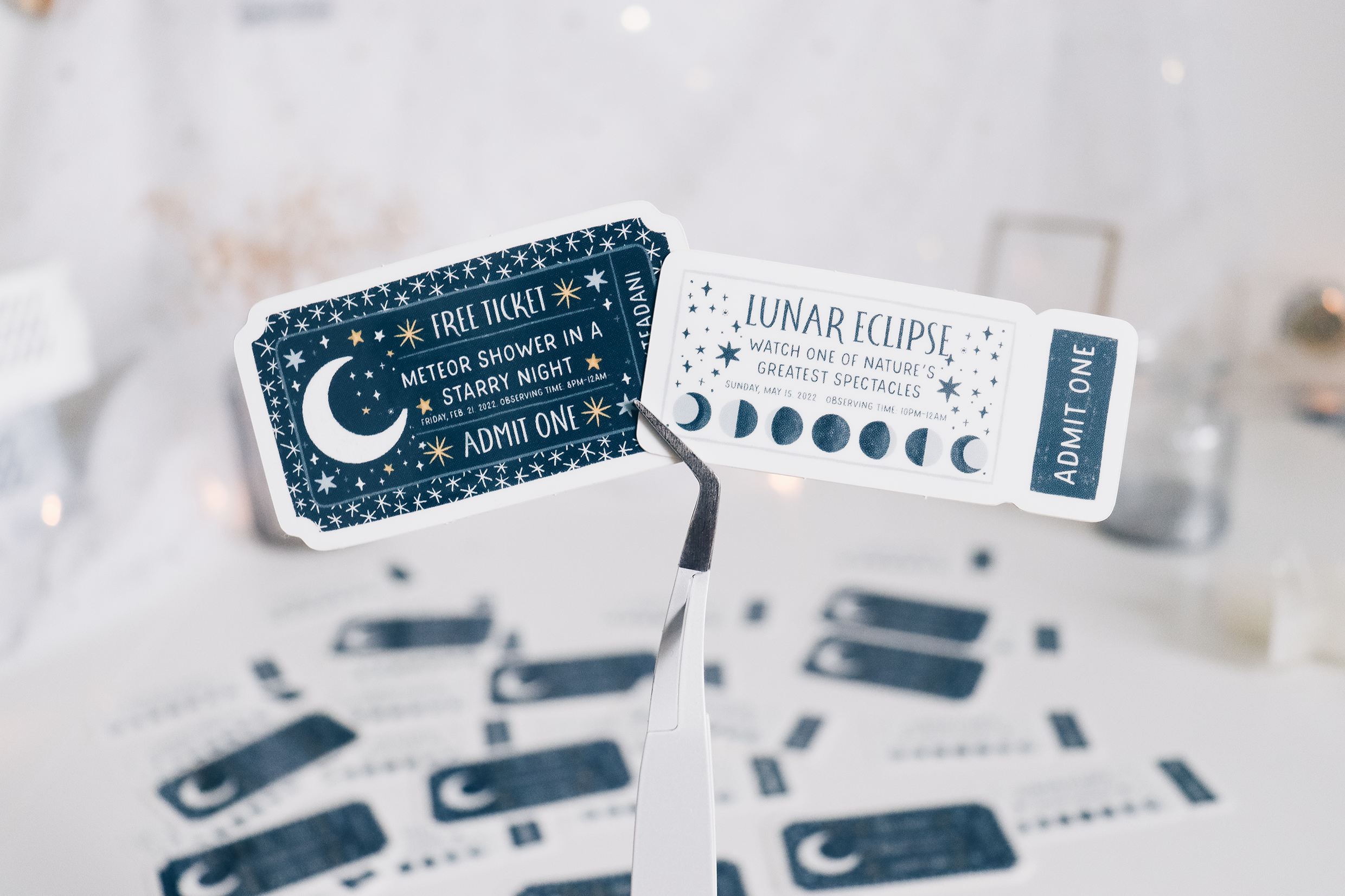 Sticker - Celestial Tickets (Set of 2 Stickers)