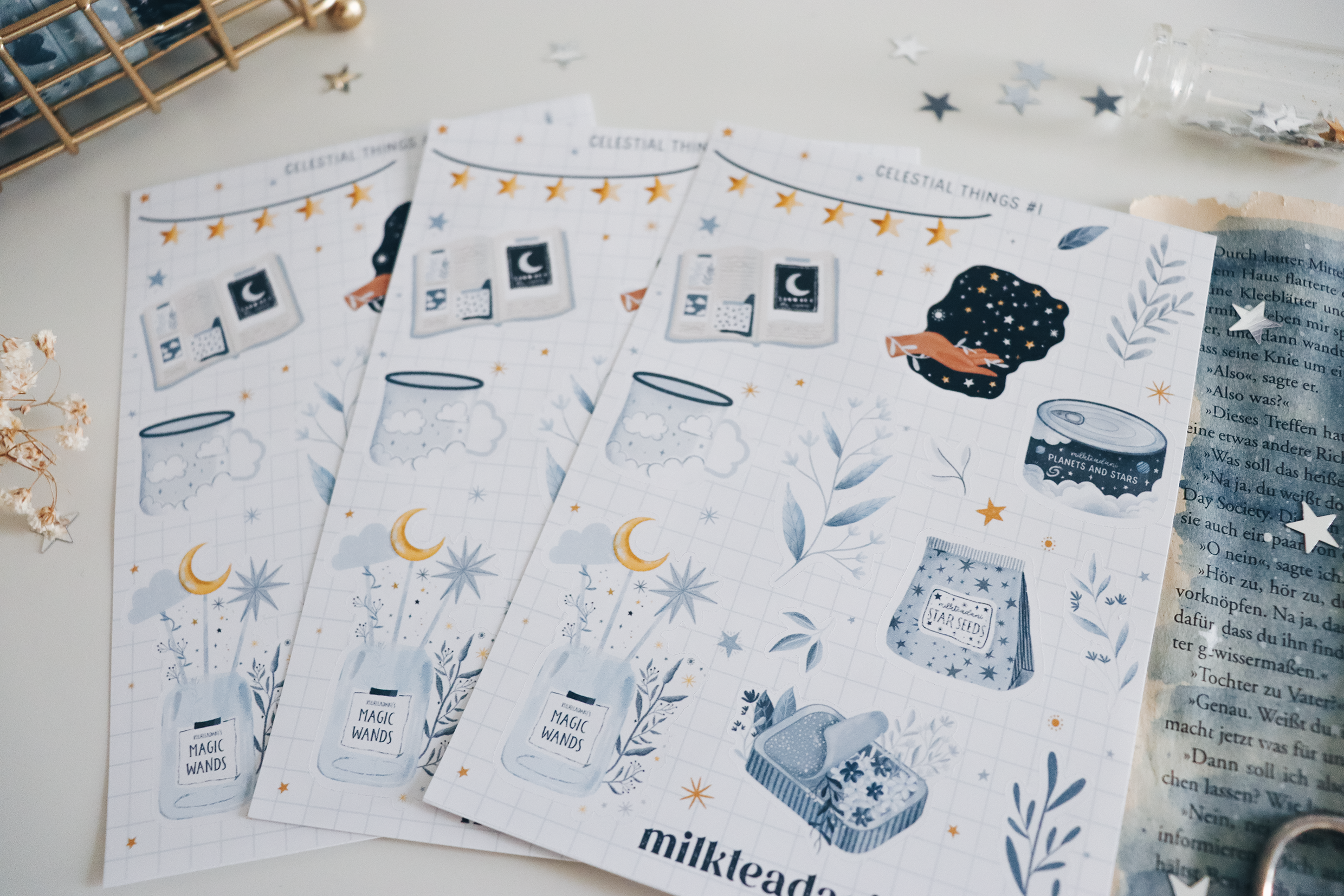 Sticker Sheet - Celestial Things #1
