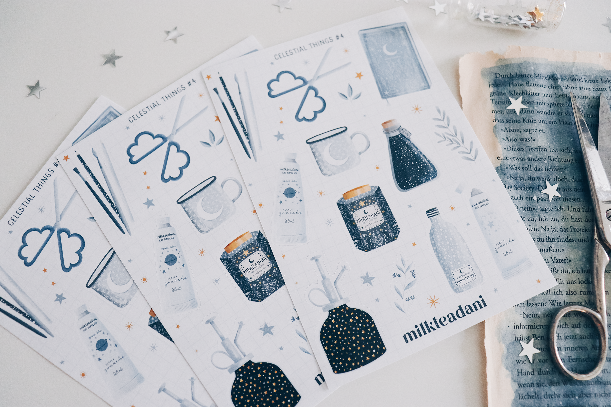 Sticker Sheet - Celestial Things #4