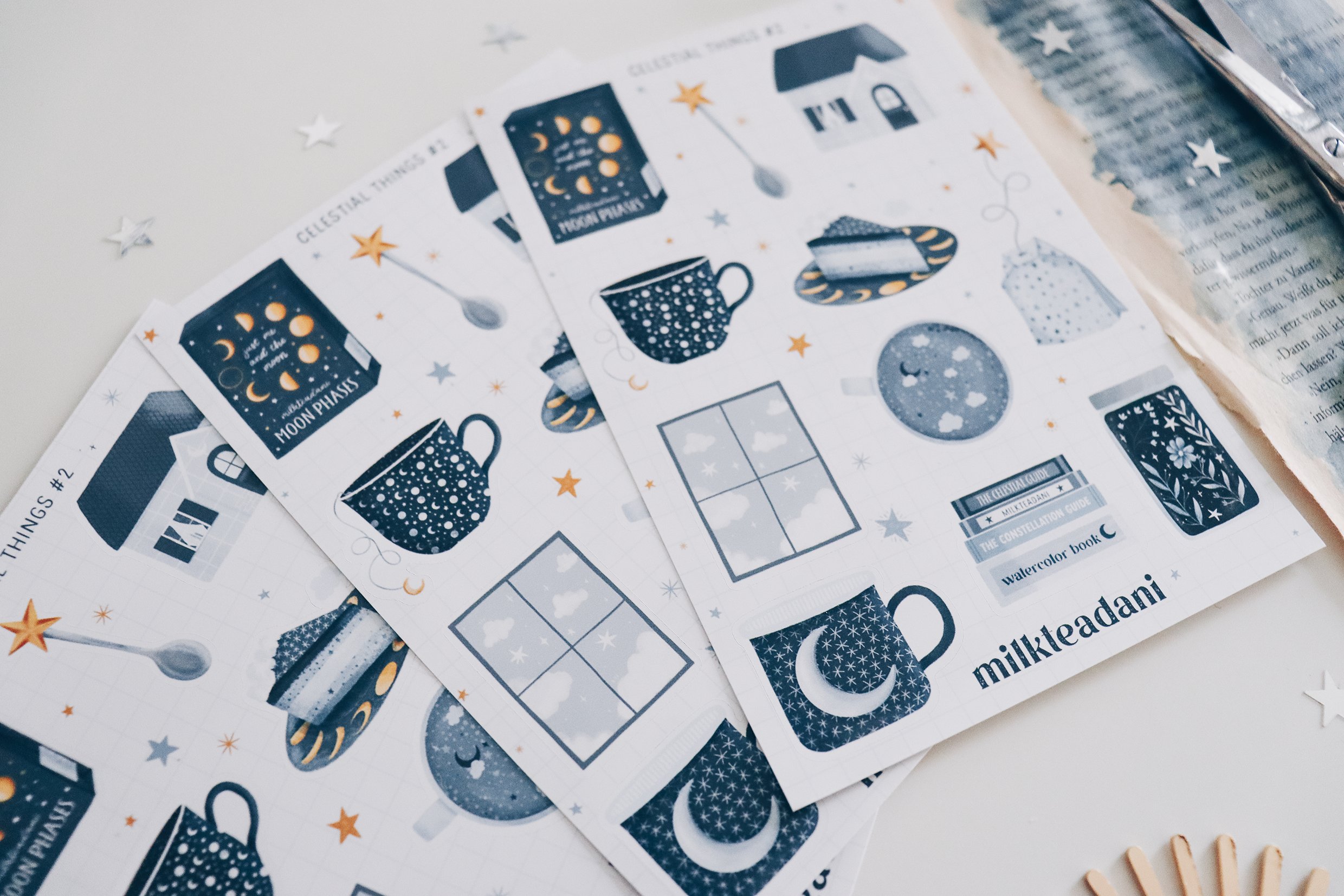 Sticker Sheet - Celestial Things #2