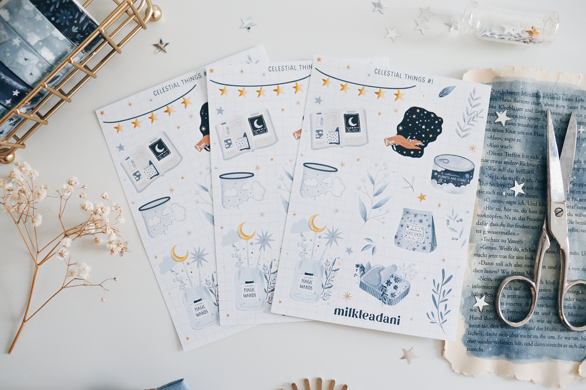Sticker Sheet - Celestial Things #1