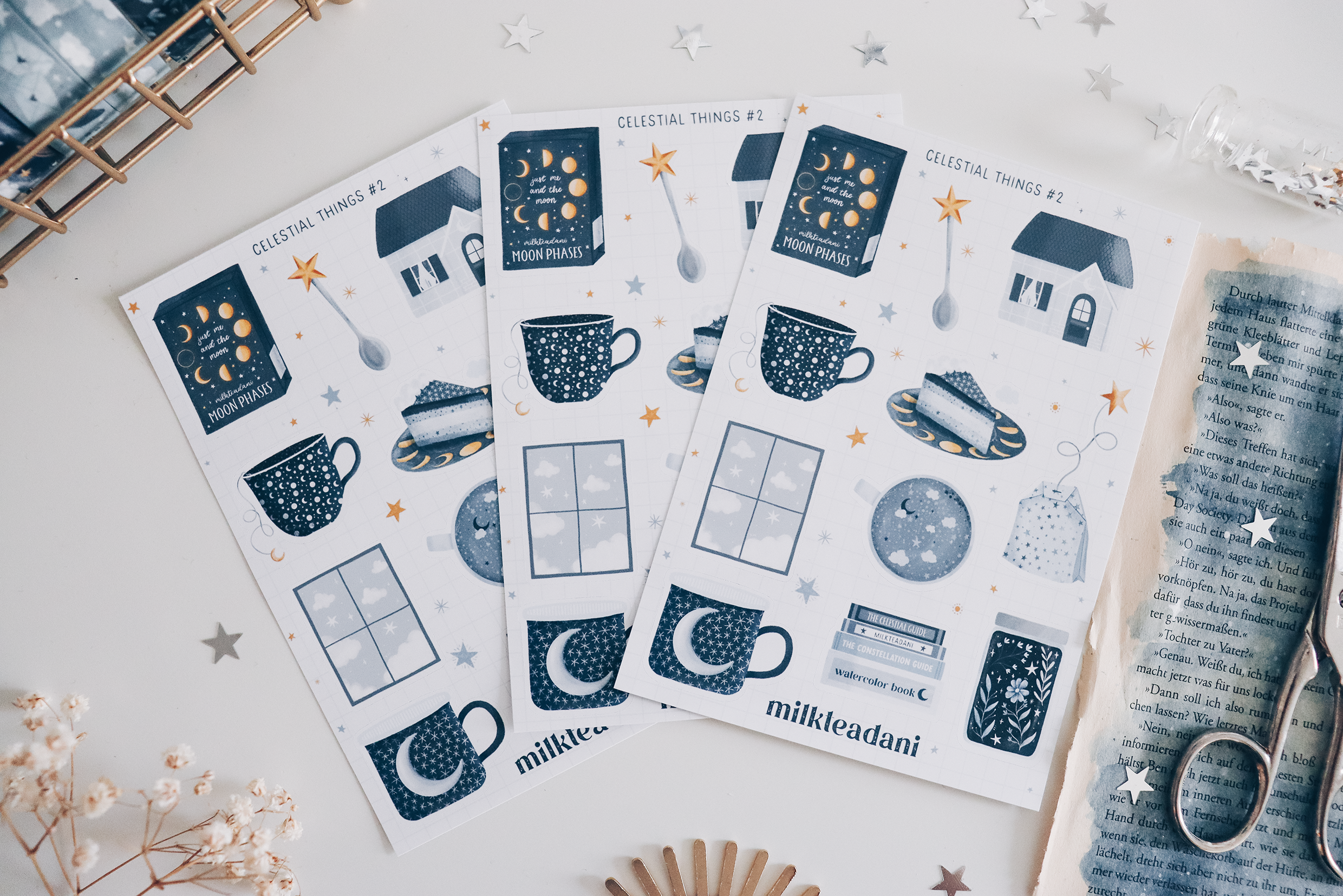 Sticker Sheet - Celestial Things #2
