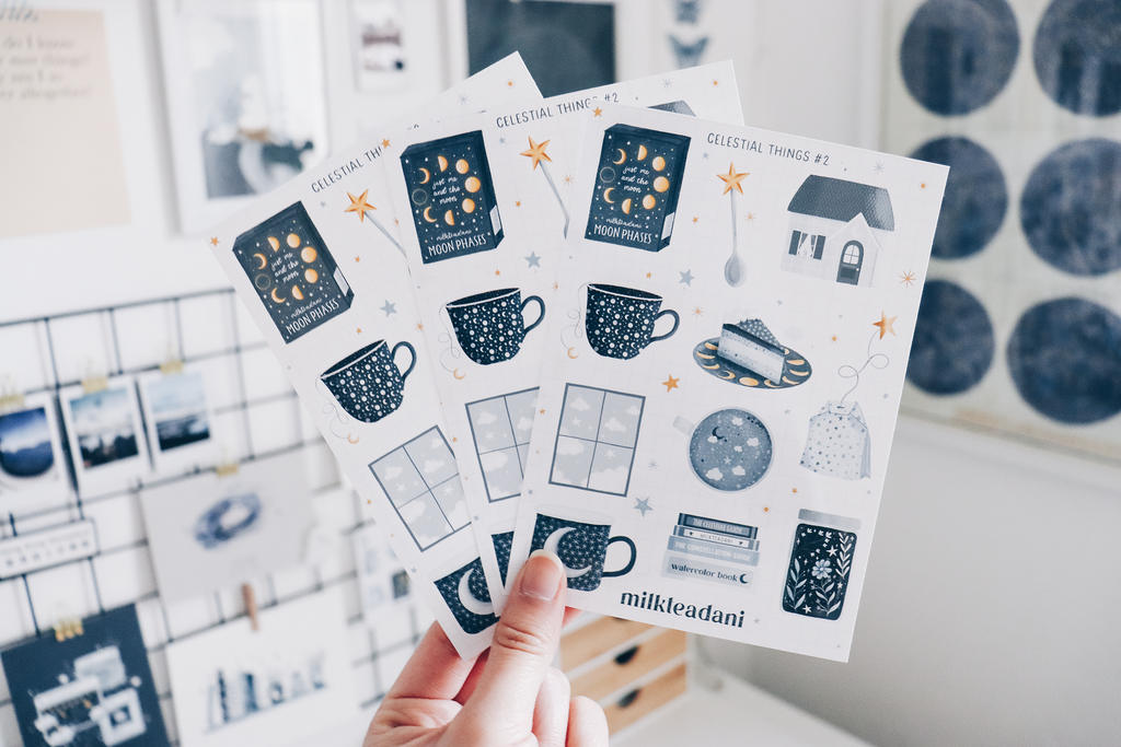 Sticker Sheet - Celestial Things #2