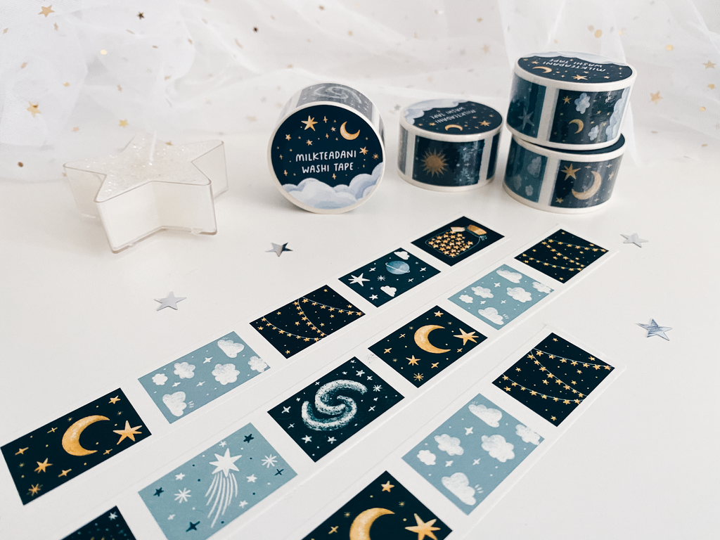 Washi Tape - 25MM Celestial Illustrations