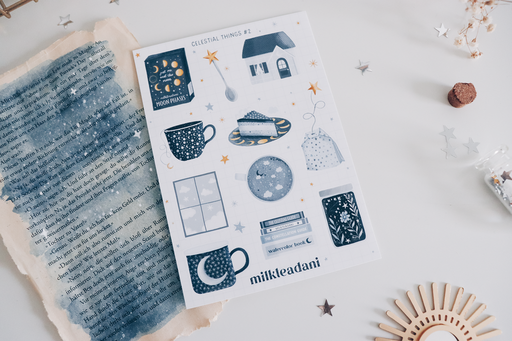 Sticker Sheet - Celestial Things #2