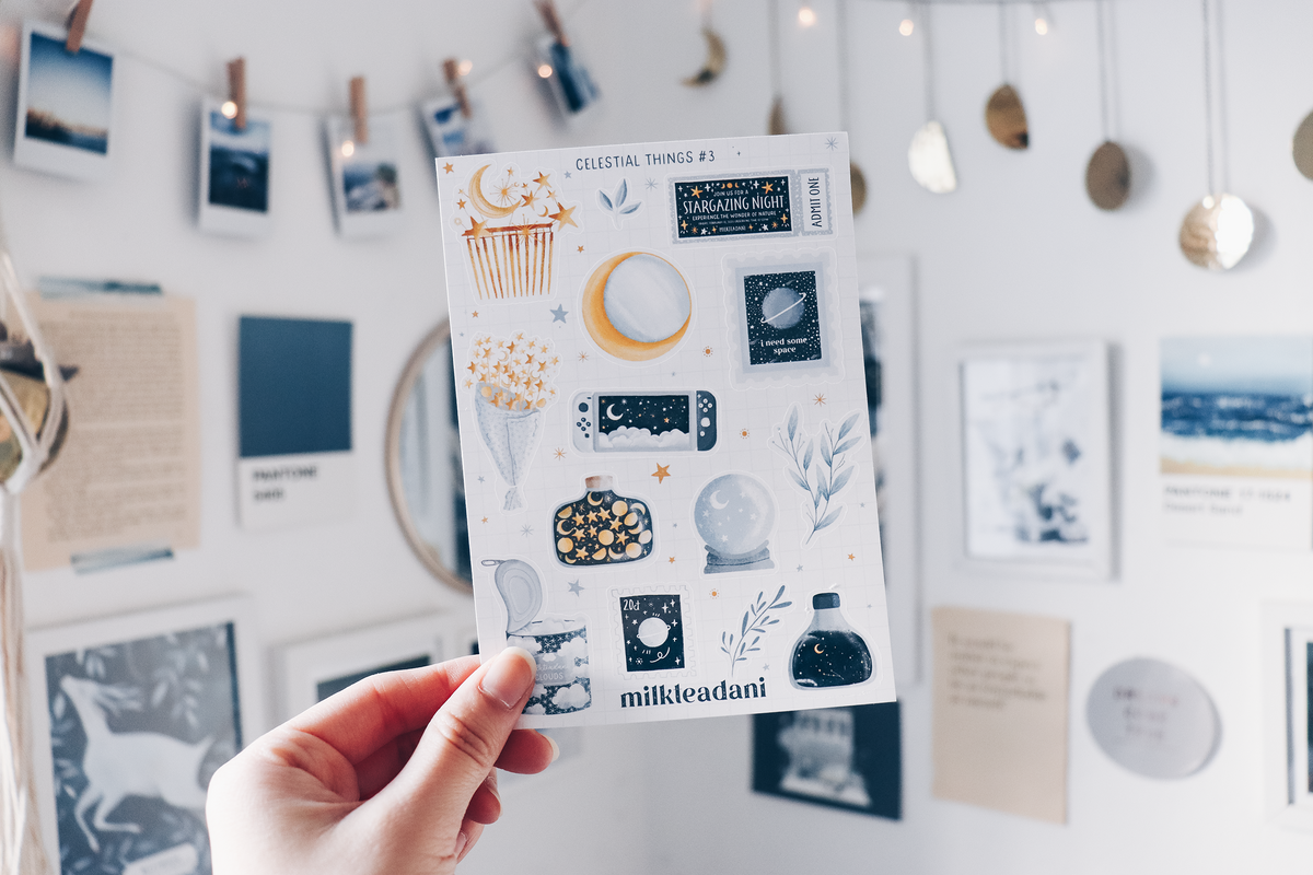 Sticker Sheet - Celestial Things #3