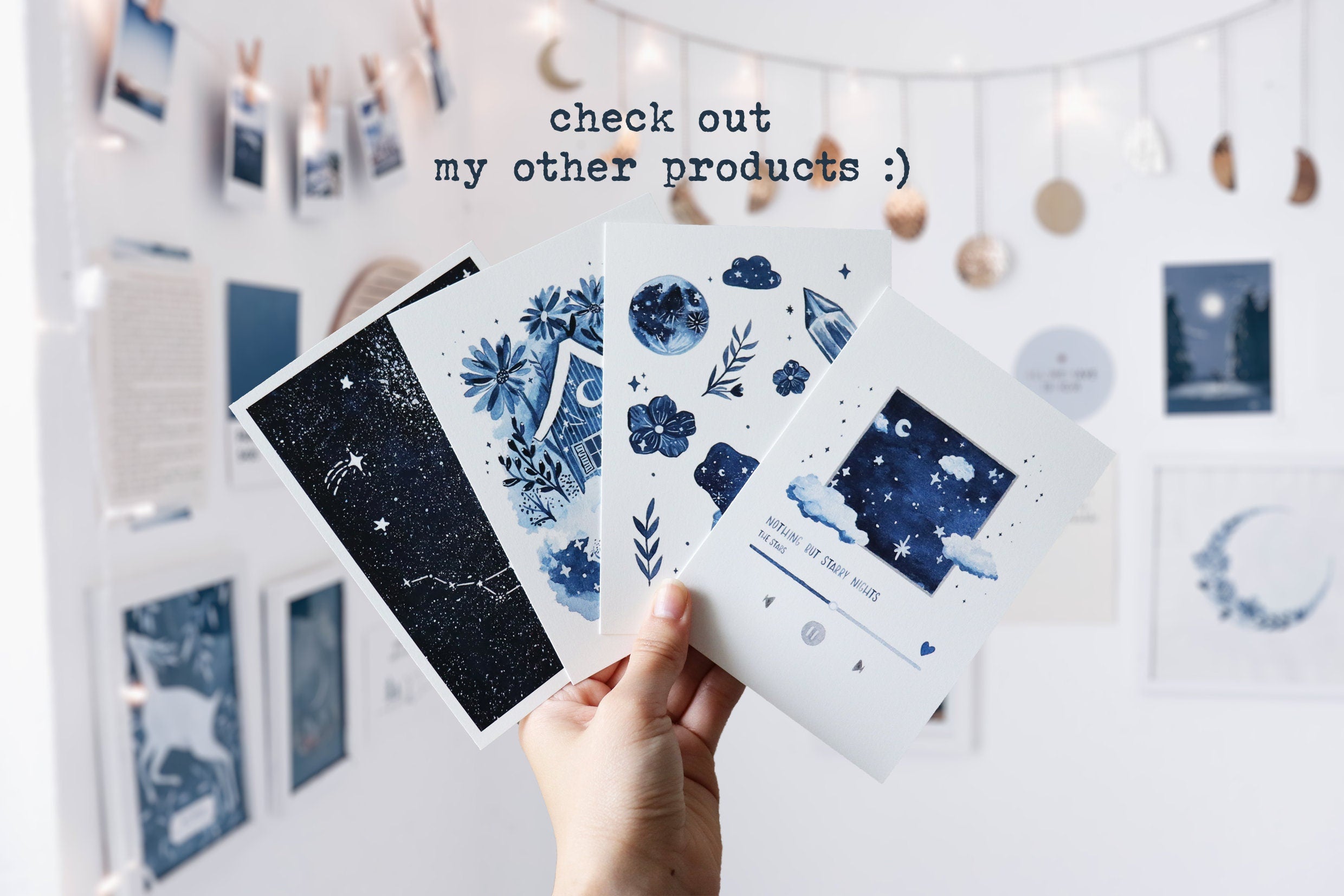 Postcard - Winter Snowglobe