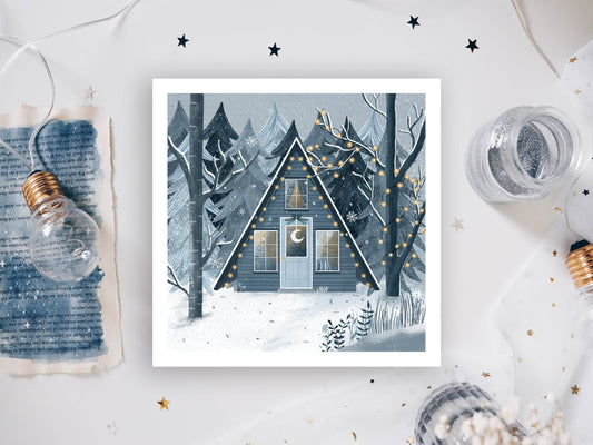 Art Print - Cabin in the Woods