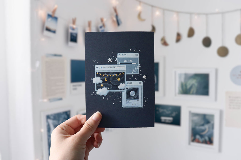 Postcard - Starry Night Screens