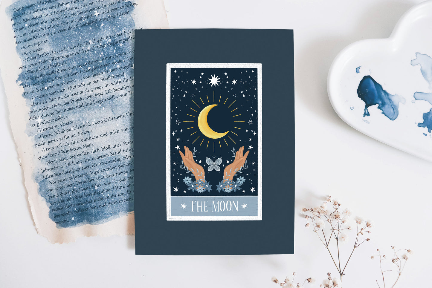 Postcard - Tarot Card "The Moon"