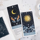 Bookmark - Tarot Card Moon and Sun