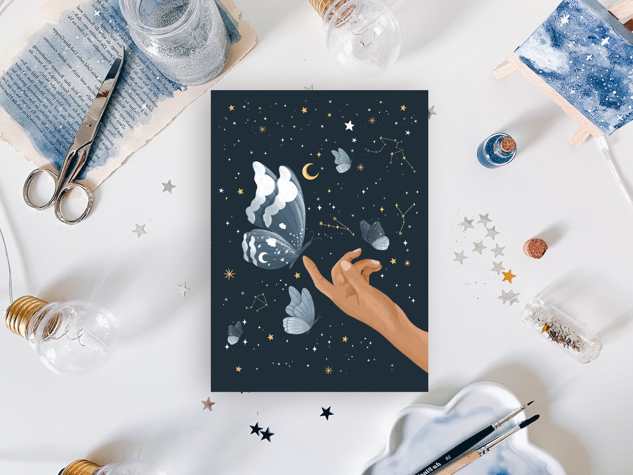 Postcard - Butterflies