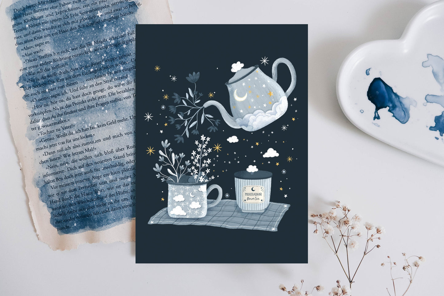 Postcard - Tea Time