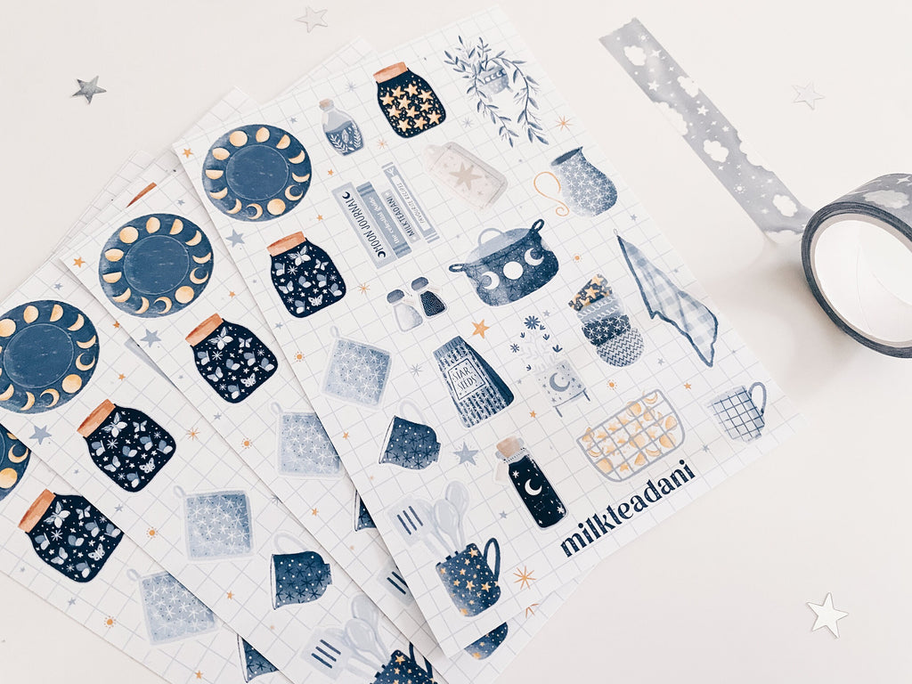 Sticker Sheet - Magic Kitchen Things