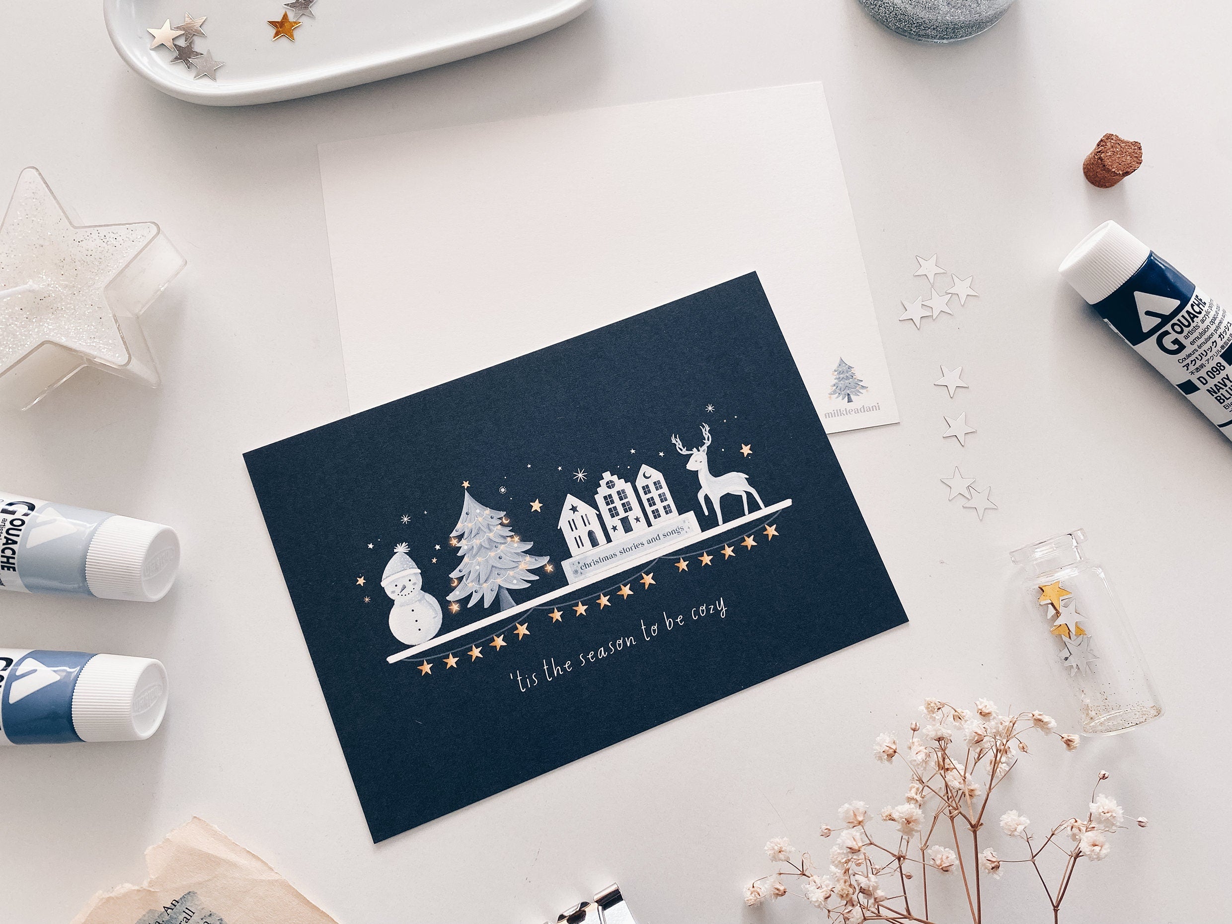 Greeting Card - 'tis the season to be cozy