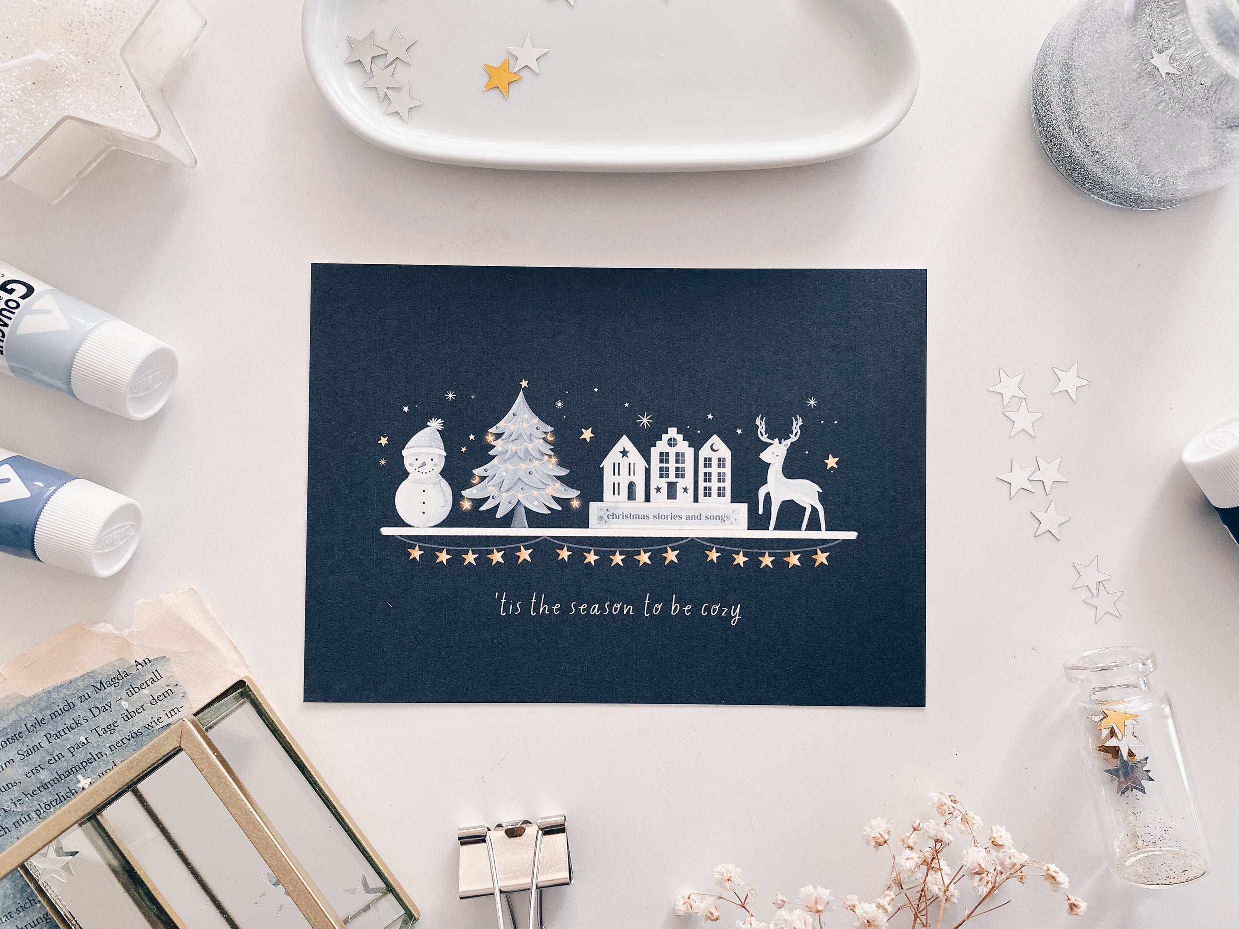 Greeting Card - 'tis the season to be cozy