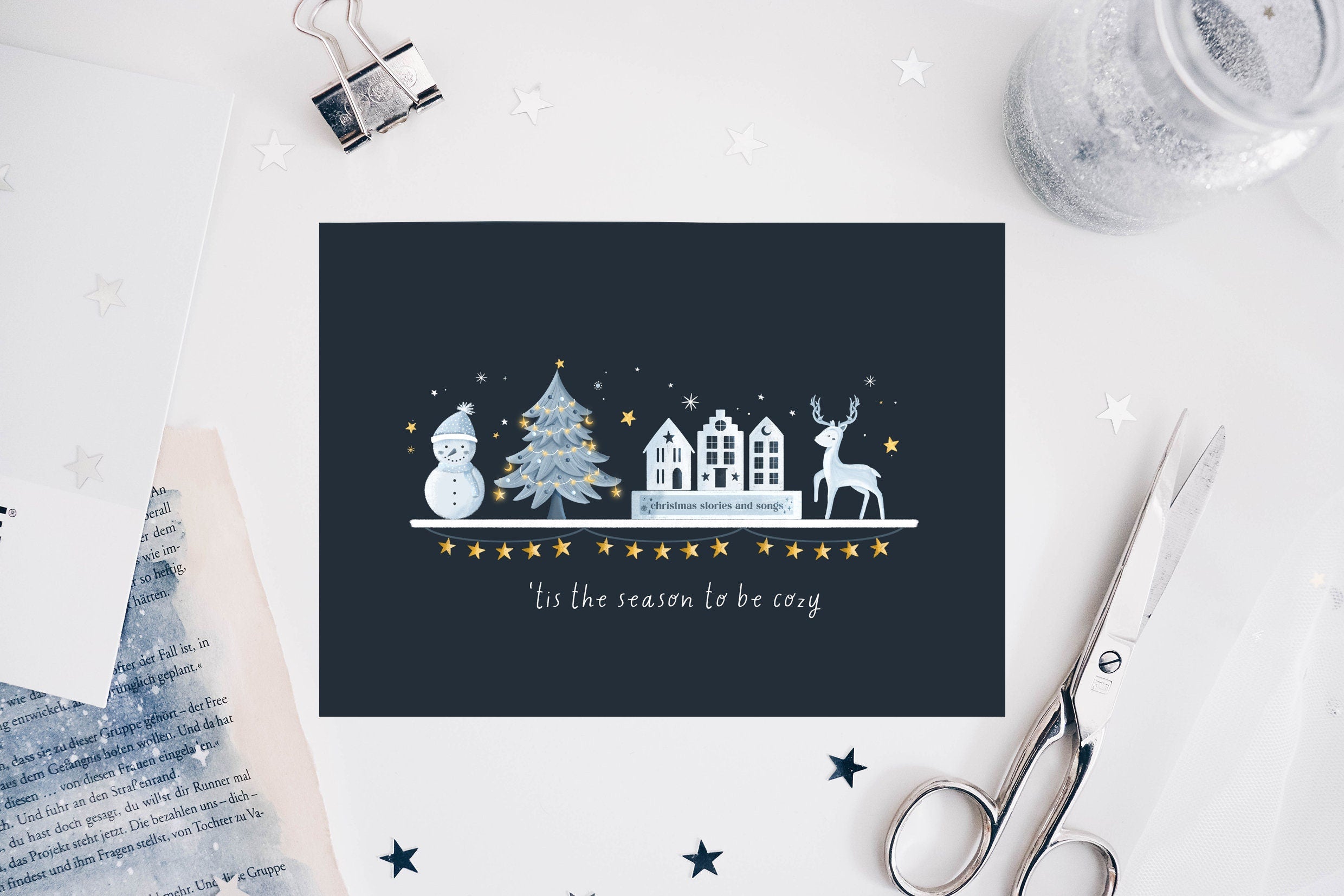 Greeting Card - 'tis the season to be cozy