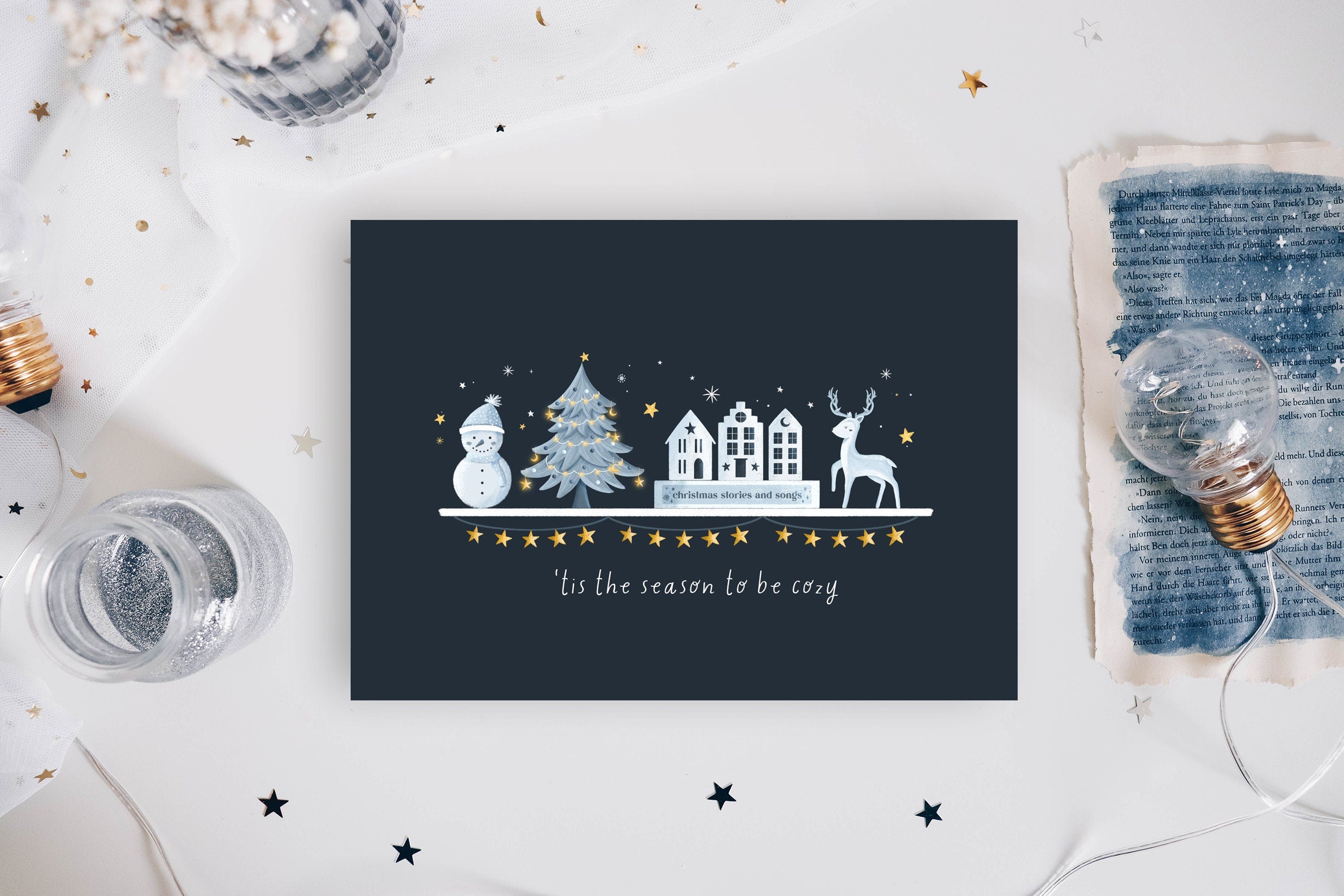 Greeting Card - 'tis the season to be cozy