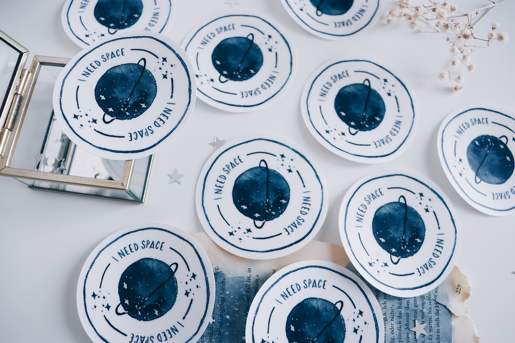 Sticker - Watercolor I Need Space